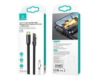 USAMS Kabel kątowy USB-C/Lightning PD 20W Fast Charge 1,2m czarny - 1568993 - zdjęcie 10